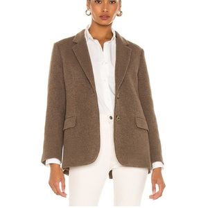 Musier paris oversized blazer in taupe